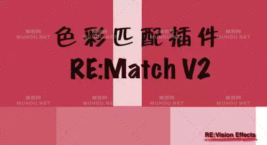 REMatch v2.4.1 AE插件(视图色彩匹配插件)Win/Mac 破解版下载+视频教程插图 REMatch v2.4.1 AE插件(视图色彩匹配插件)Win/Mac 破解版下载+视频教程插图