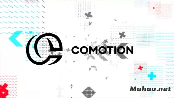 白色小故障标志显示White Glitch Logo FCPX视频模板插图 白色小故障标志显示White Glitch Logo FCPX视频模板插图