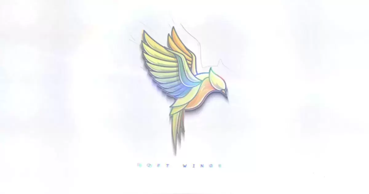 干净的logo标志挤出效果AE模版Soft Clean Logo