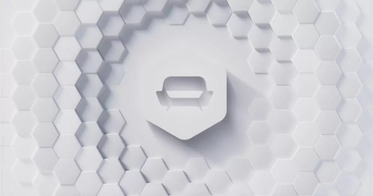 干净简单的蜂窝浮雕logo标志V3AE模版Clean Simple Logo V3