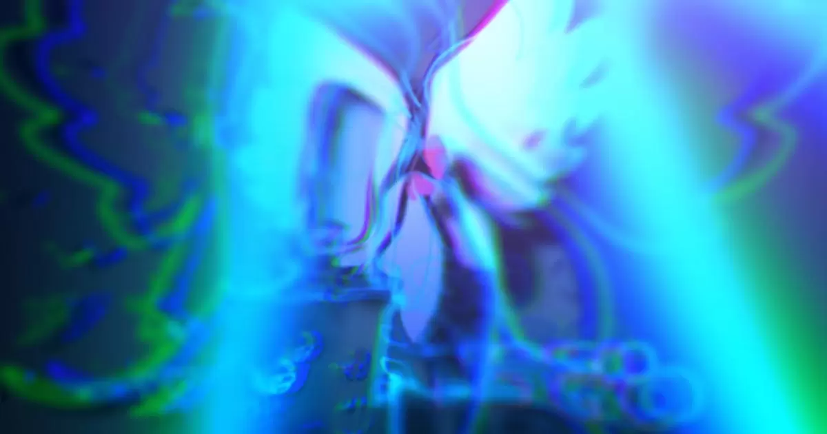迷幻幻觉染色logo标志揭示AE模版Psychedelic Logo Reveal