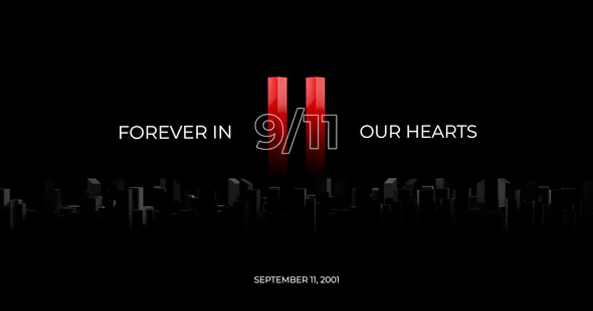 爱国者日9月11纪念日追悼会AE模版Patriot Day: September 11 Remembrance