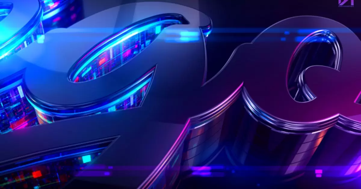 Dubstep 3D徽标激光镭射logo显示AE模版Dubstep 3D Logo Reveal