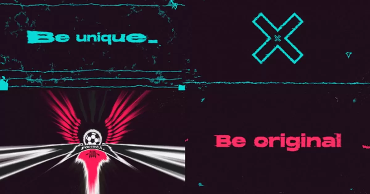 黑暗风格logo小故障标志介绍AE模版Fresh Glitch Logo Intro