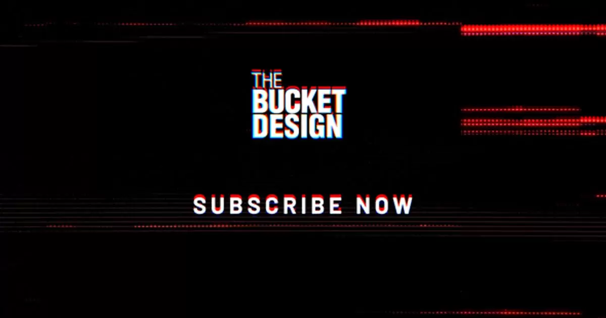 YouTube故障标志显示AE模版YouTube Glitch Logo Reveal