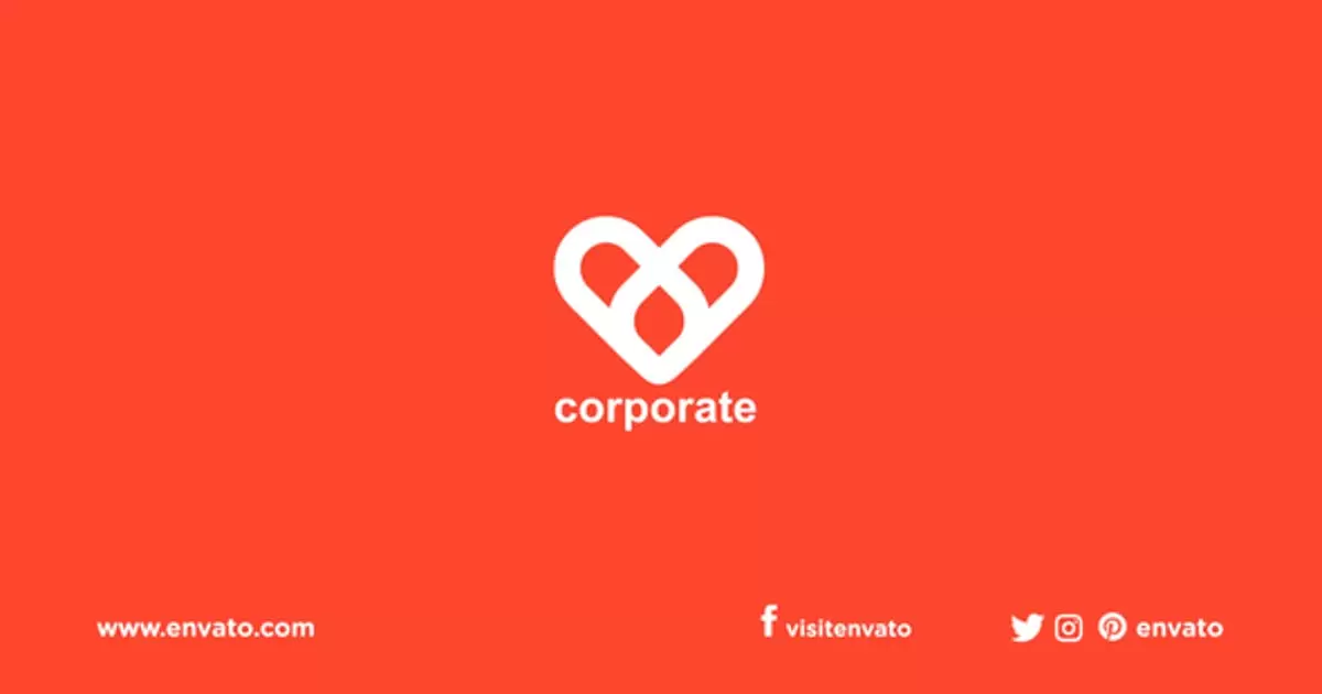 干净的简单运动动画logo标志揭示AE模版Clean Minimal Logo Reveal