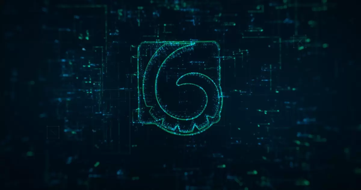 数字信息技术科幻风格logo标志AE模版Digital IT Logo