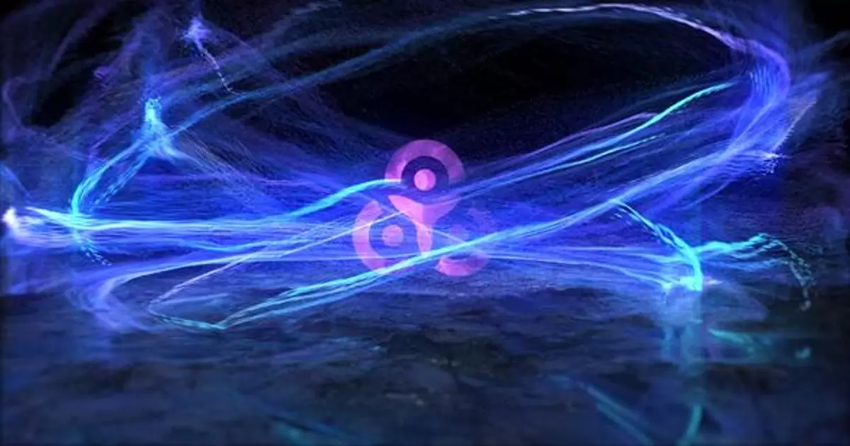 粒子爆破环绕logo标志AE模版Particle Burst Logo