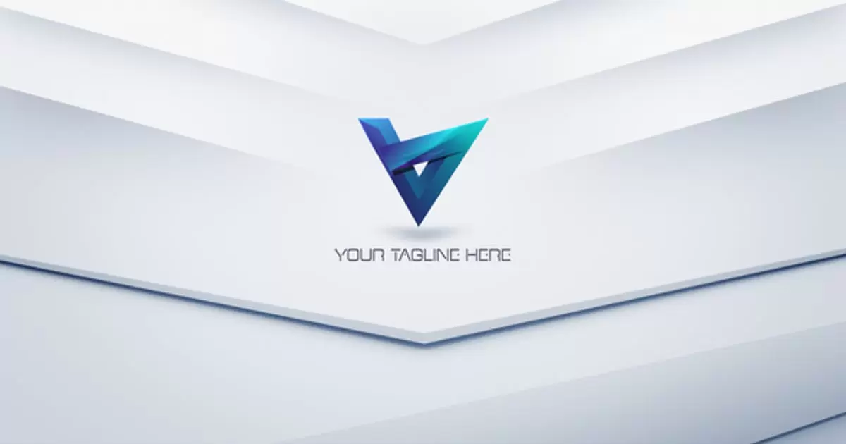 多层次logo标志揭示AE模版Deep Logo Reveal