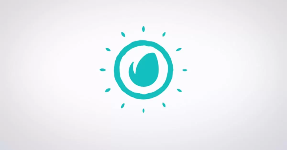 简单液体标志AE视频模版Simple Liquid Logo