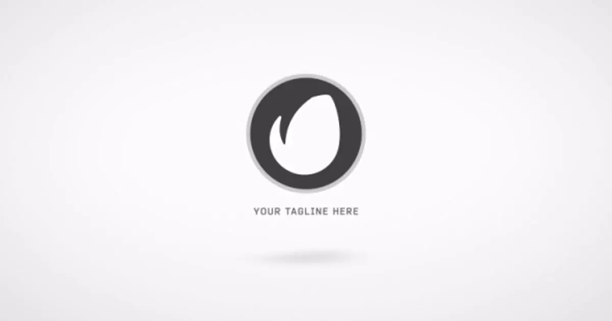 最小标志显示AE视频模版Minimal Logo Reveal