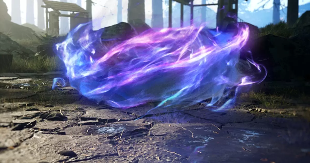神秘粒子旋转魔法logo介绍AE视频模版Mystical Particles Intro