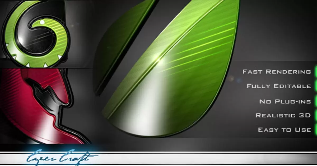 快速3D标志介绍制造商AE视频模版Fast 3D Logo Intro Maker