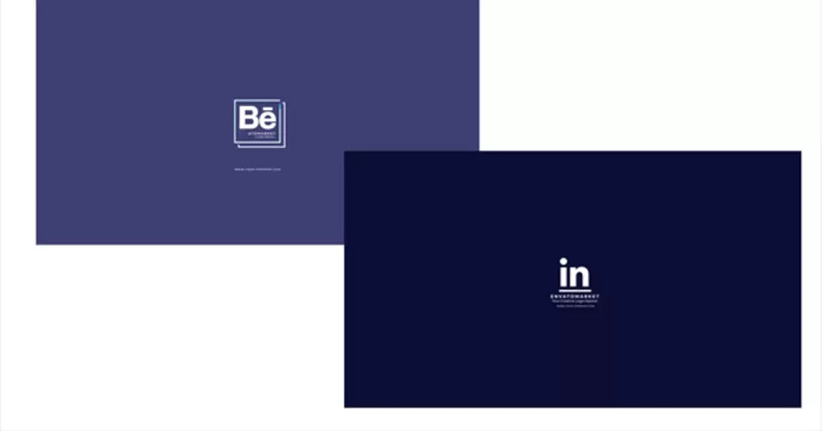 公司商务企业logo标志显示2合1AE模版Company Logo Reveal 2 In 1