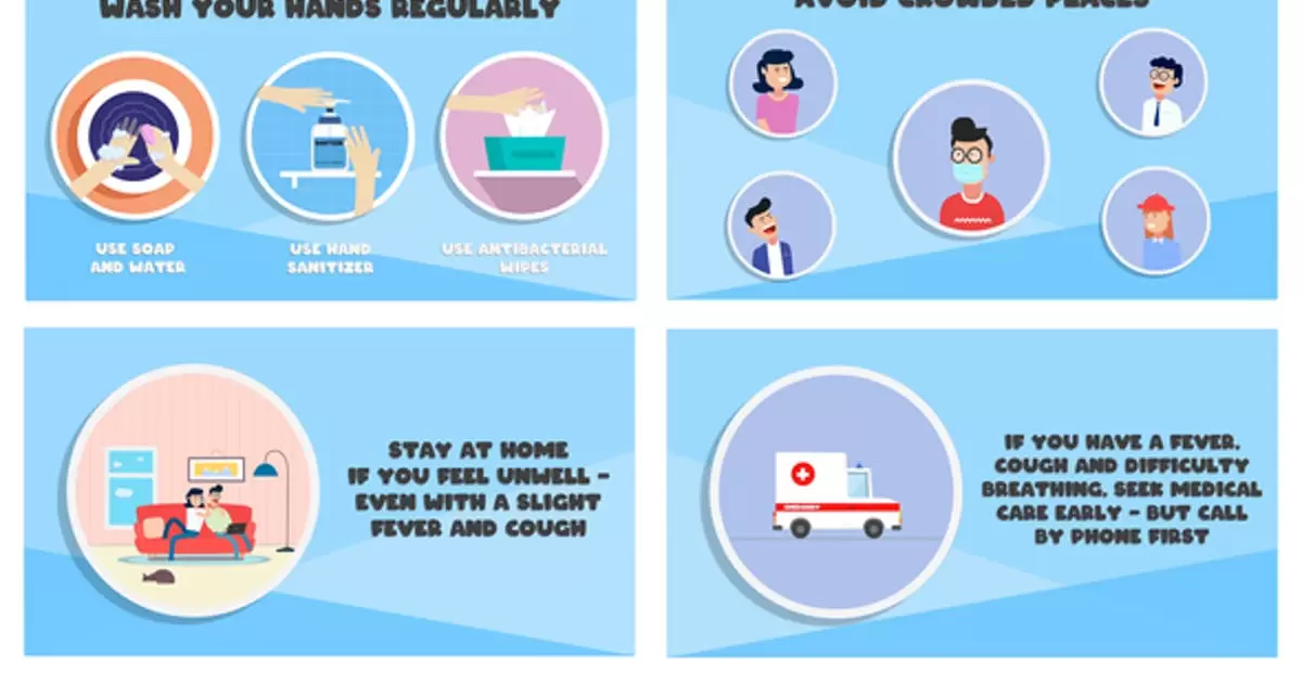 病毒-如何保护自己mg动画AE模版Virus – How To Protect Yourself