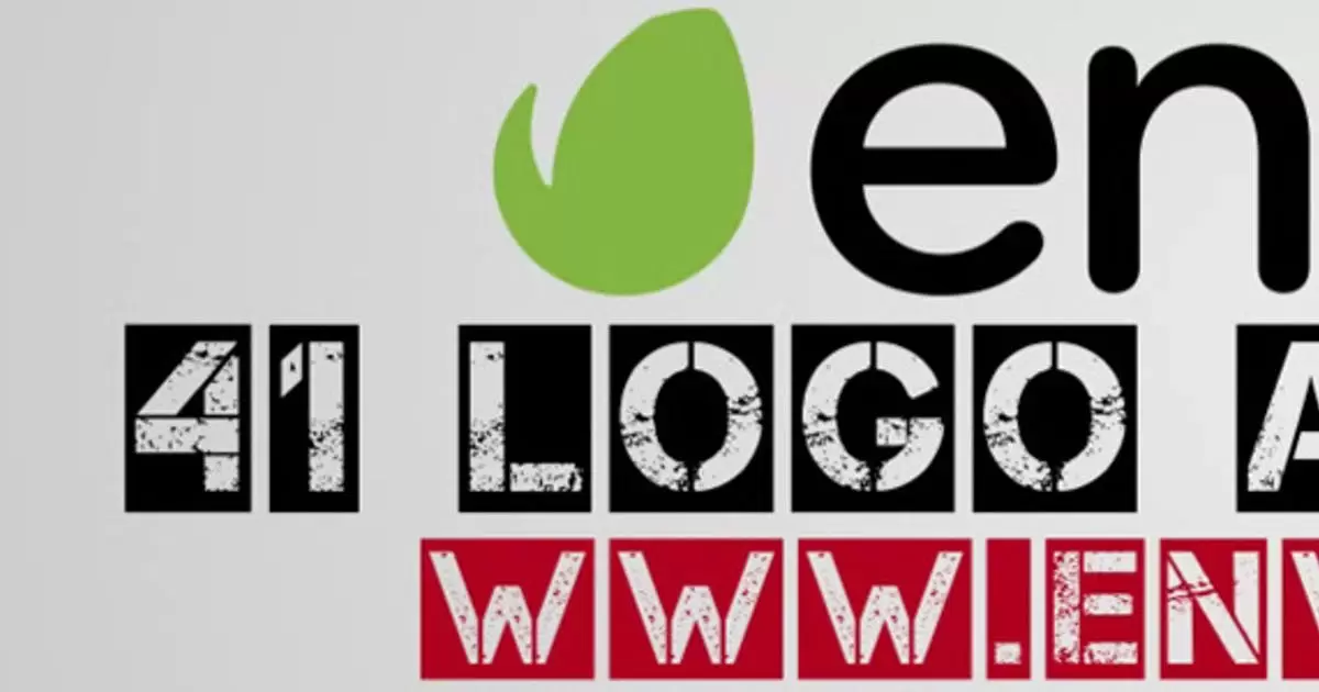41个品牌logo标志包AE视频模版41 Logo Pack