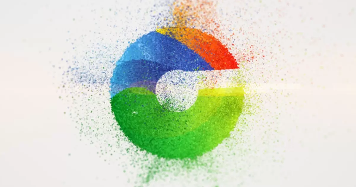 2in1 3D粒子logo标志AE视频模版2in1 3D Particle Logo