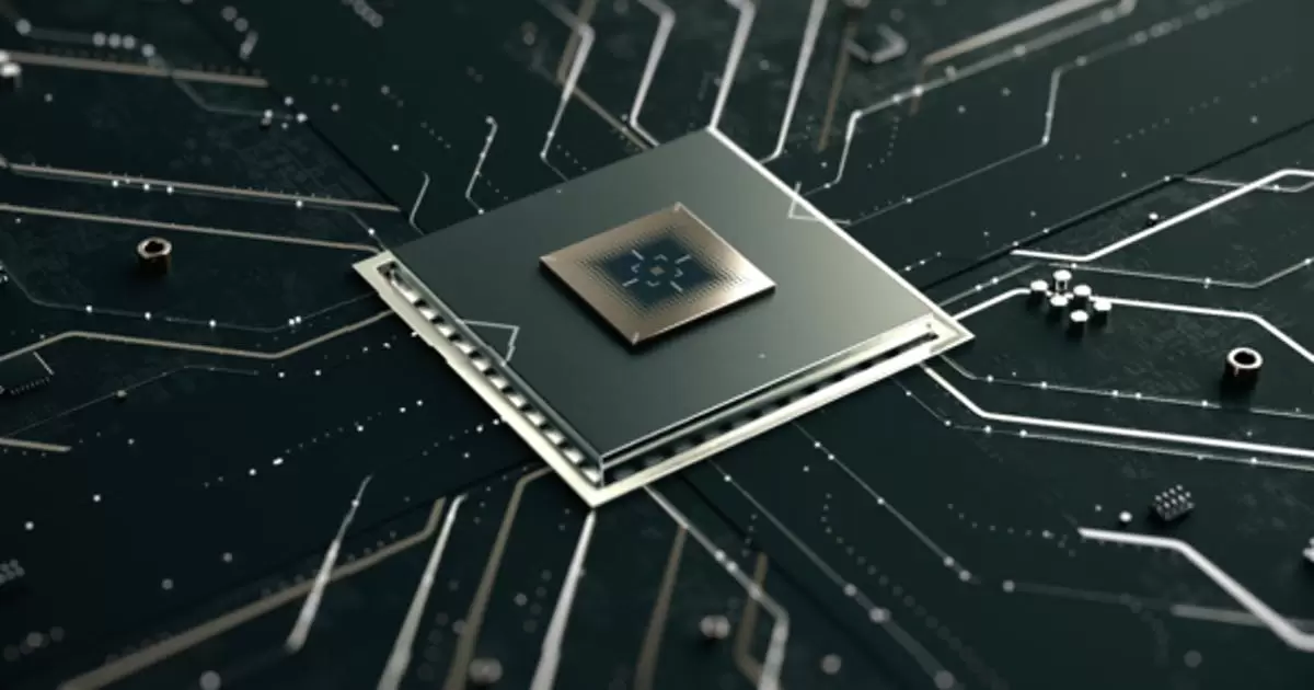 高科技芯片数字标志AE视频模版Hi-Tech Chip Digital Logo