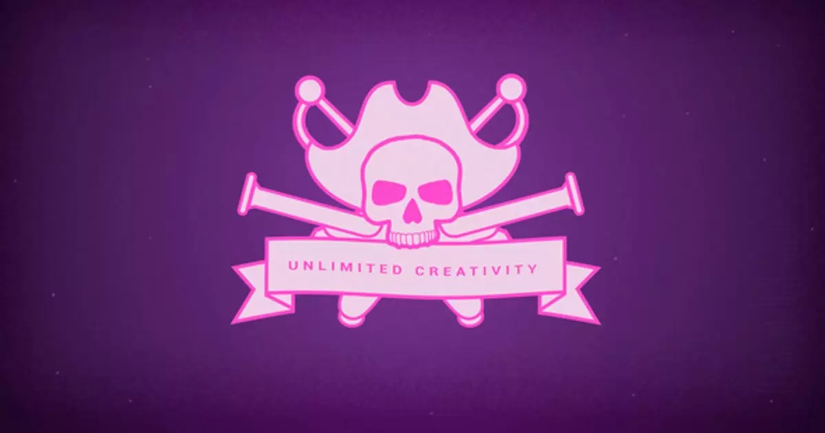 海盗船长logo标志AE视频模版Pirate Logo