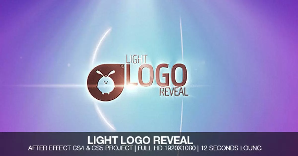 轻型logo标志Revel AE视频模版Light Logo Revel