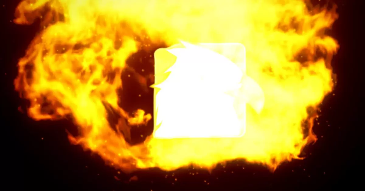 螺旋燃烧的火焰Firel标志揭示AE视频模版Spiral Firel Logo Reveal