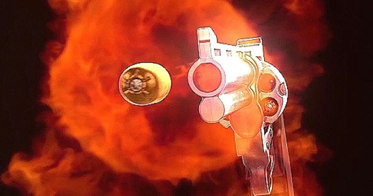 玛格南枪击子弹射出logo标志揭示AE视频模版Magnum Gunshot Logo Reveal