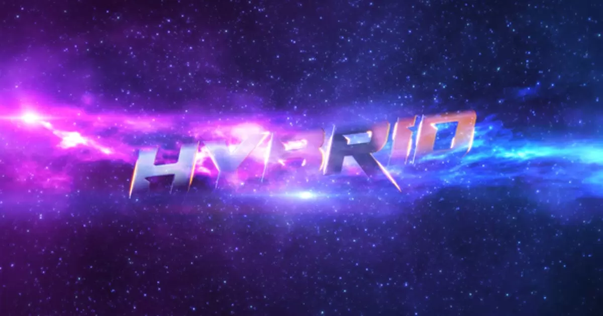 太空中的神秘logo标志显露AE视频模版Space Logo Reveal