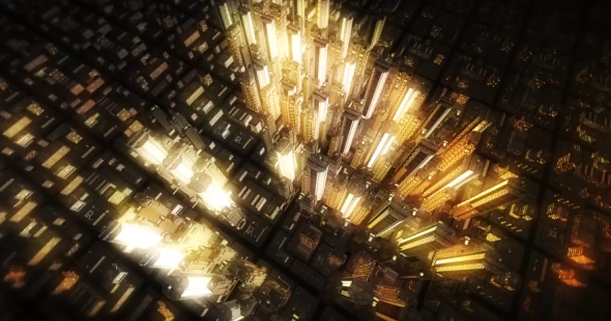 灯光城市logo标志显露AE视频模版Light City Logo Reveal