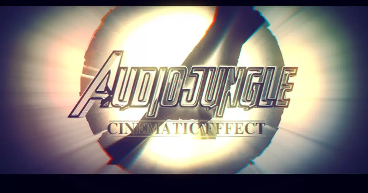 电影粉碎logo标志介绍AE视频模版Cinematic Shatter Logo Intro