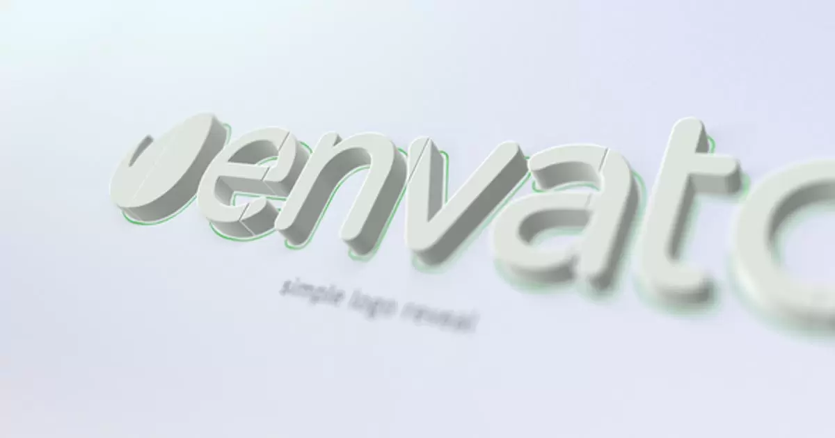 雕塑logo标志显露AE模版Sculpture Logo Reveal