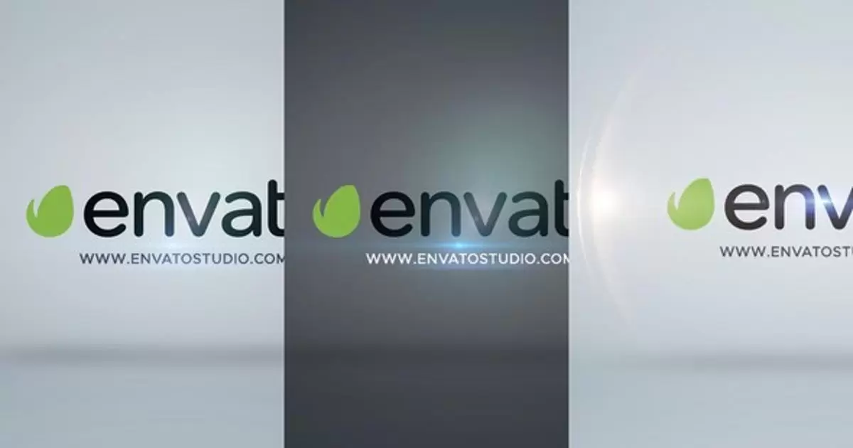 简单的logo标志徽标显示V4AE视频模版Simple Logo Reveal V4