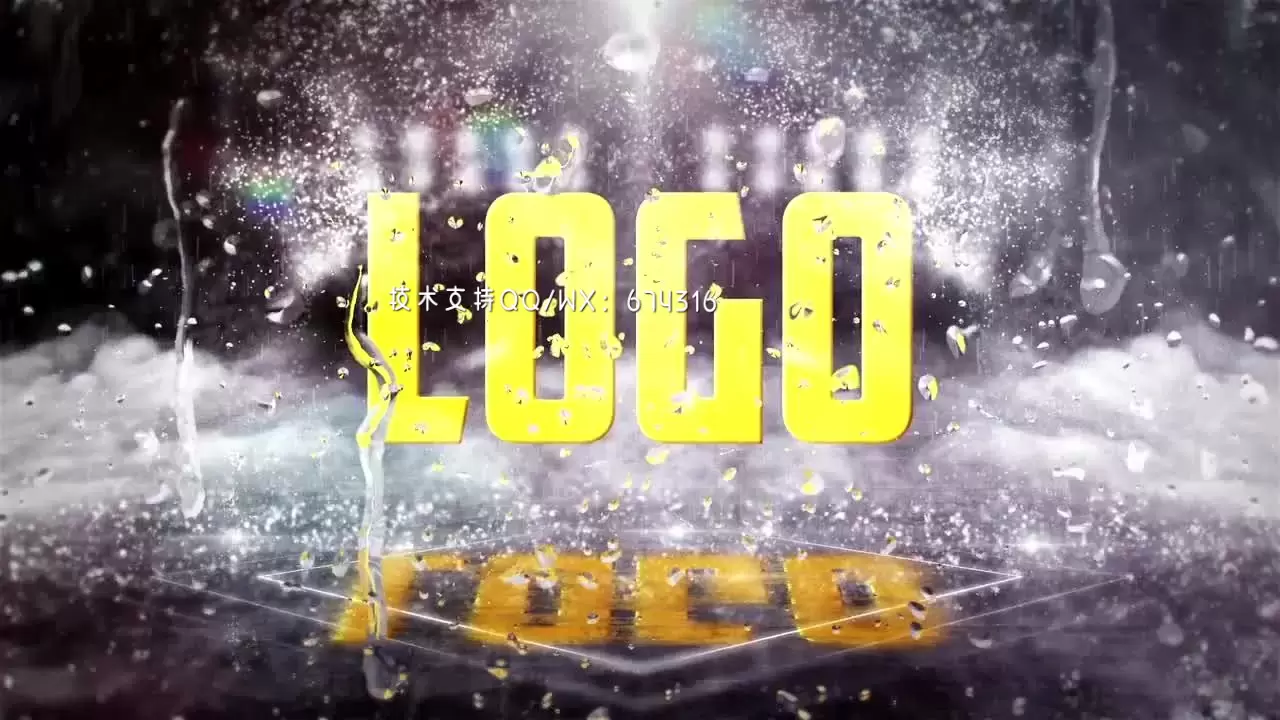 LOGO标志logo展示AE模板视频下载(含音频)