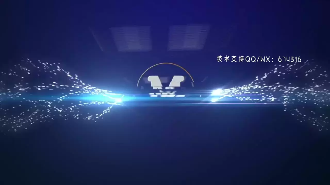 干净时尚创意的动画LOGO标志展示AE模板视频下载(含音频)