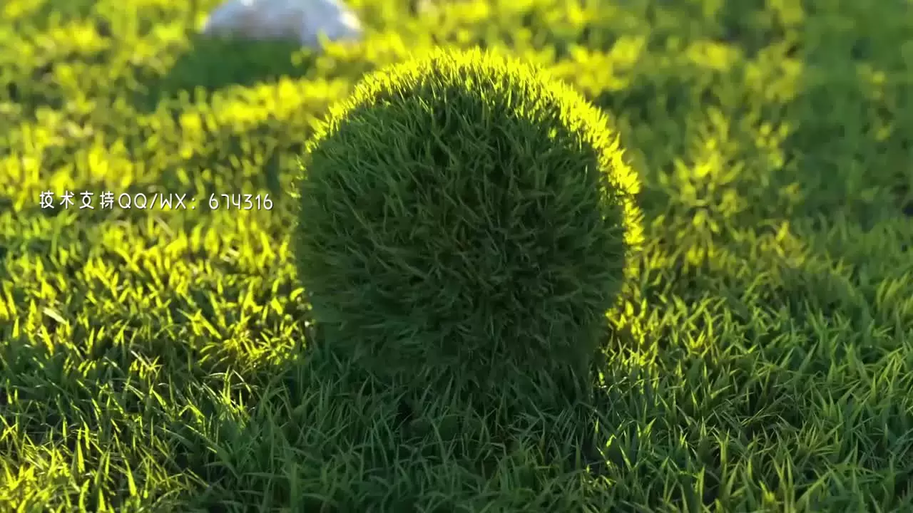 草球LOGO标志显示动态动画AE模板视频下载