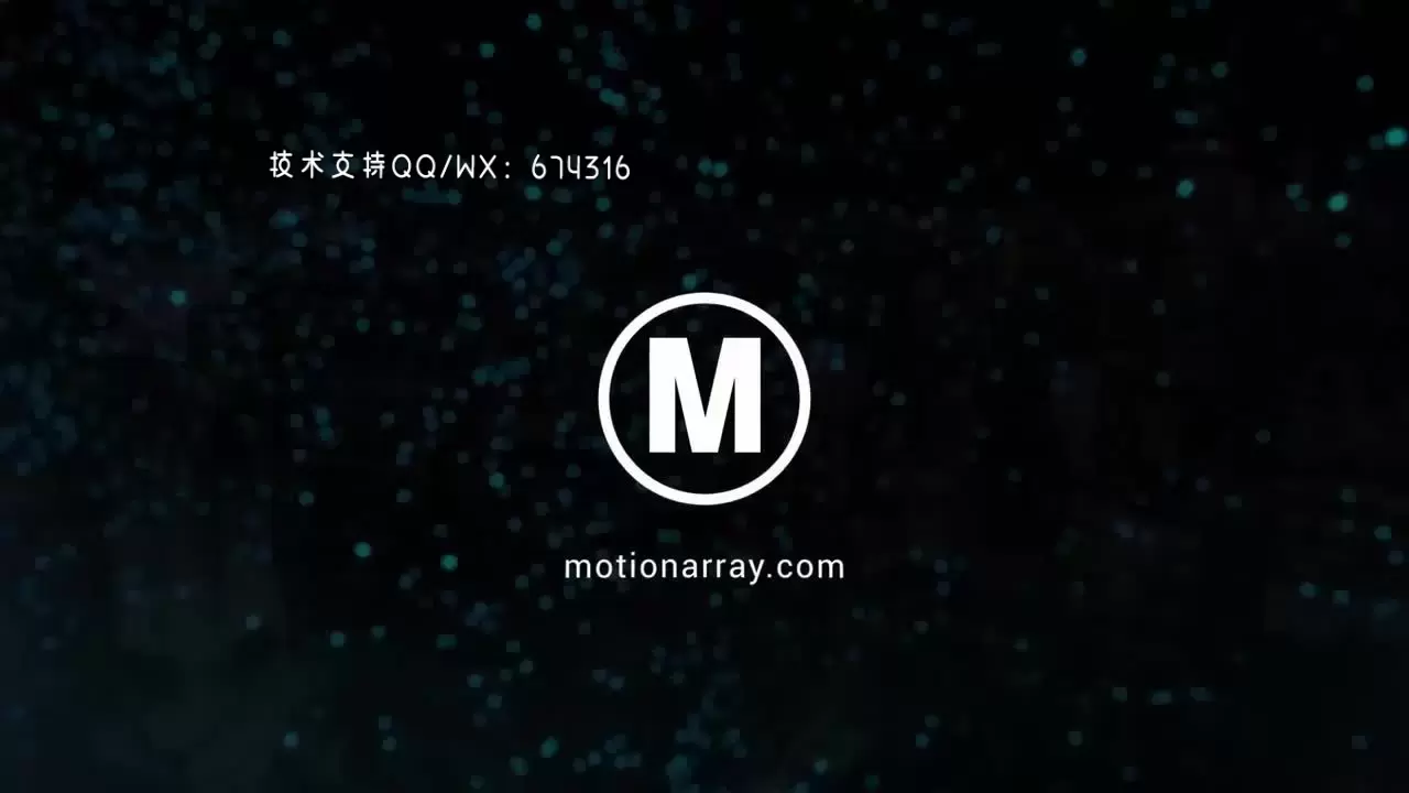 数字鼓舞人心的LOGO标志AE模板视频下载
