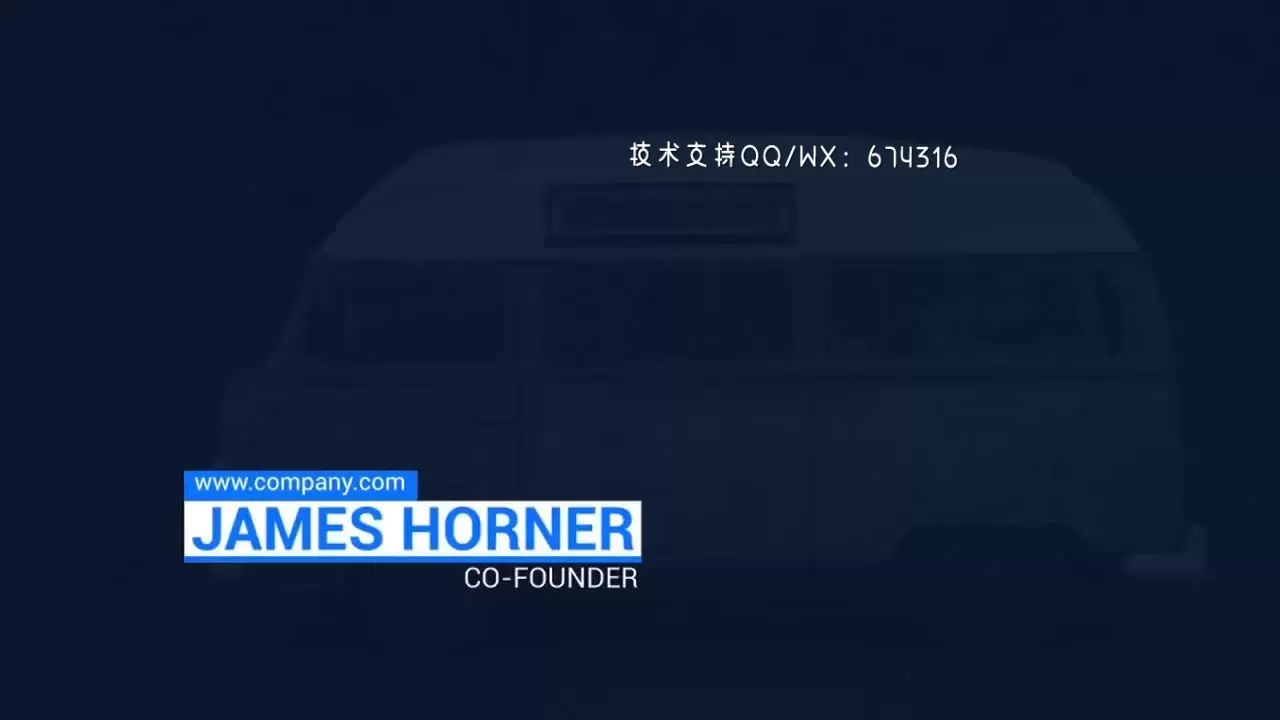 10个不同的动态动画字幕条标题AE模板视频下载