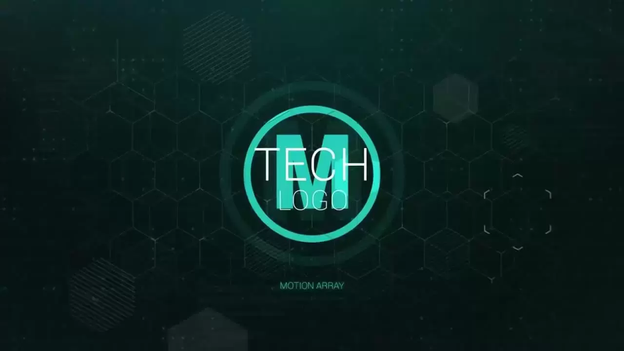 超现代优雅时尚的科技LOGO标志AE模板视频下载(含音频)
