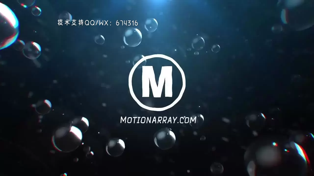 现代独特创意的3DLOGO标志动画AE模板视频下载(含音频)