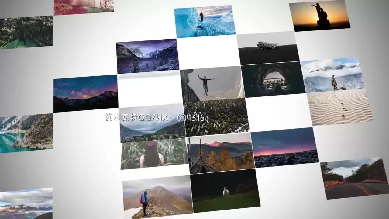 64个现代设计多媒体演示文稿转场过渡效果AE模板Multi Media Logo Reveal视频下载