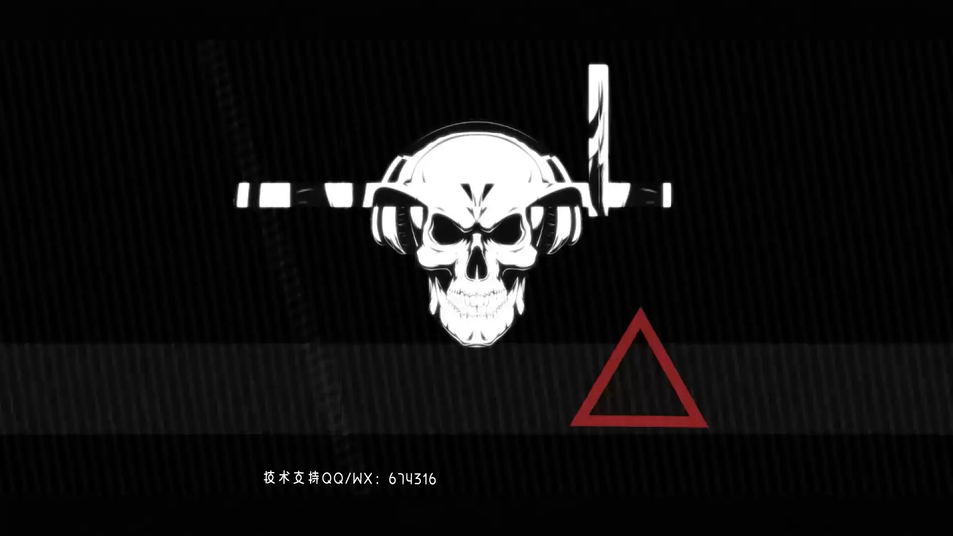 电视素材节目GlitchLOGO标志显示AE模板视频下载