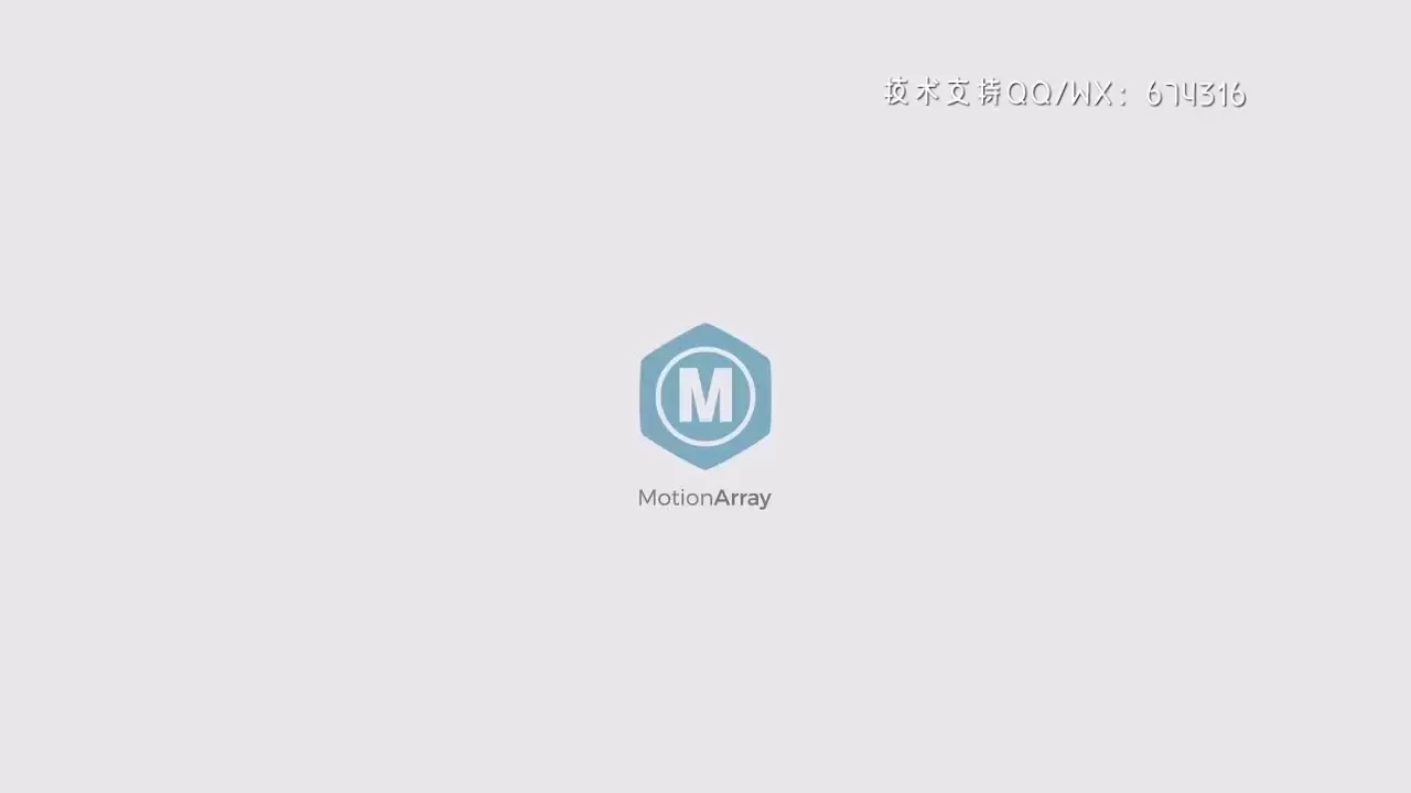 简单时尚的迷你LOGO标志展示AE模板视频下载(含音频)