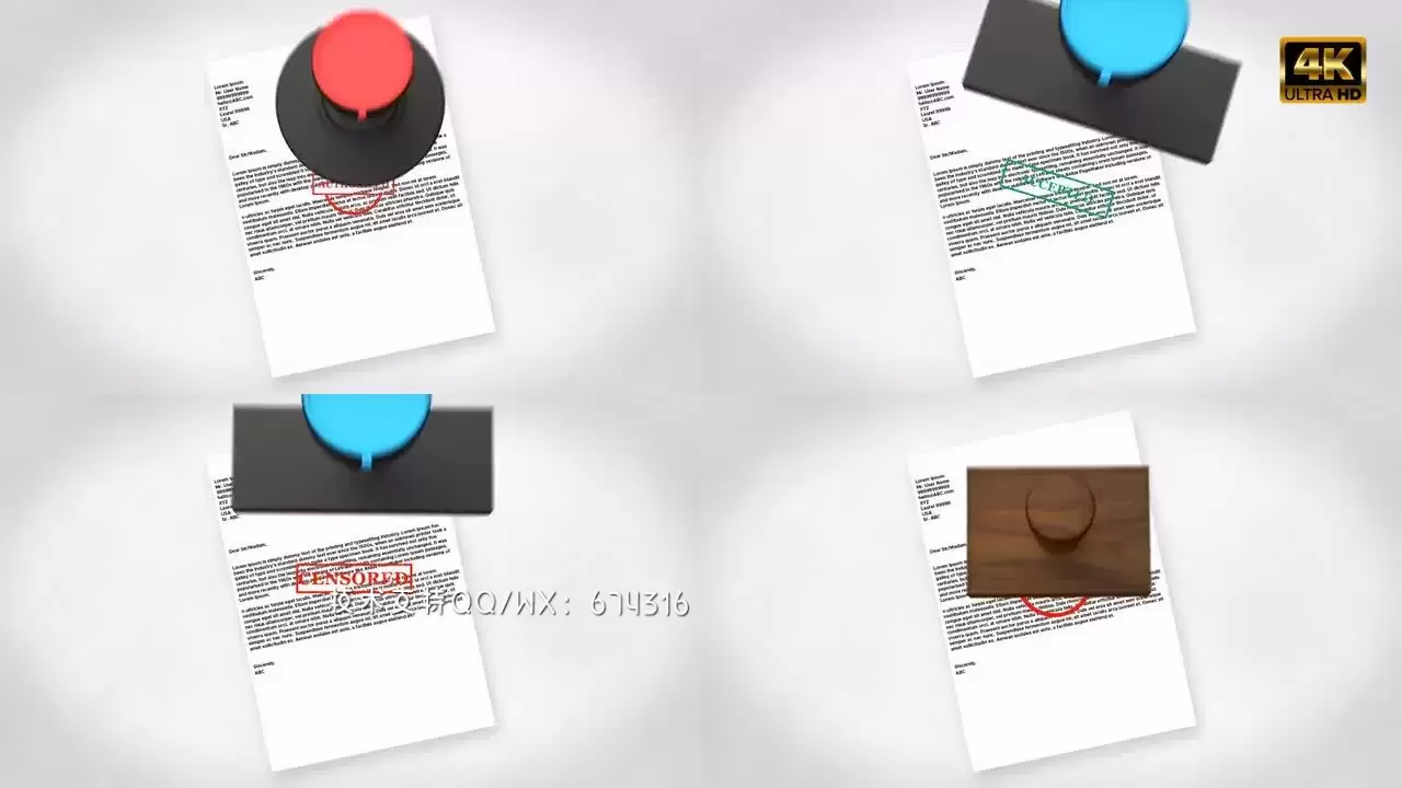 动态印章logo动画特效AE模板视频下载(含音频)
