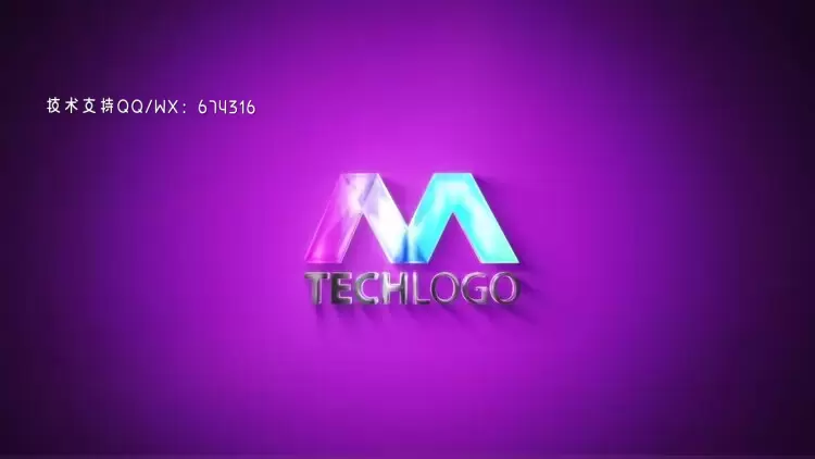 快速反光标志显示AE模板视频下载(含音频)