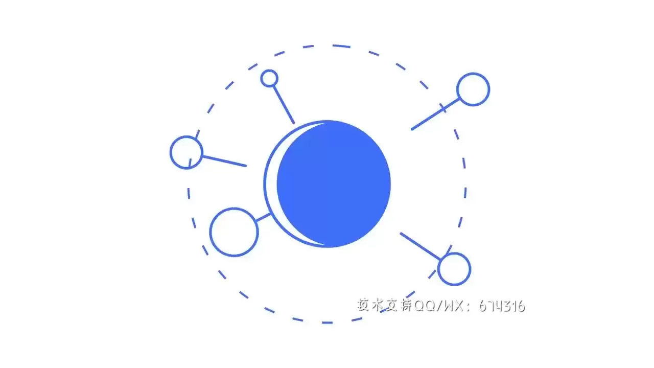 液体滴溅动画笔触线条Logo标题AE模板视频下载(含音频)