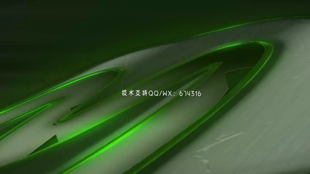 专业流畅霓虹金属LOGO标志AE模板视频下载(含音频)