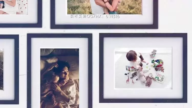 家庭幻灯片PR模板视频下载(含音频)插图 家庭幻灯片PR模板视频下载(含音频)插图