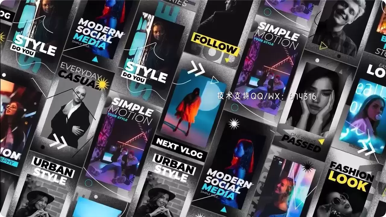 16 张抽象幻灯片PR模板视频下载(含音频)插图 16 张抽象幻灯片PR模板视频下载(含音频)插图