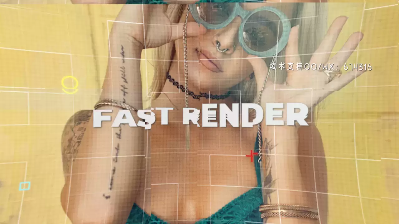 充满活力的文本logo开场动画PR模板视频下载插图 充满活力的文本logo开场动画PR模板视频下载插图