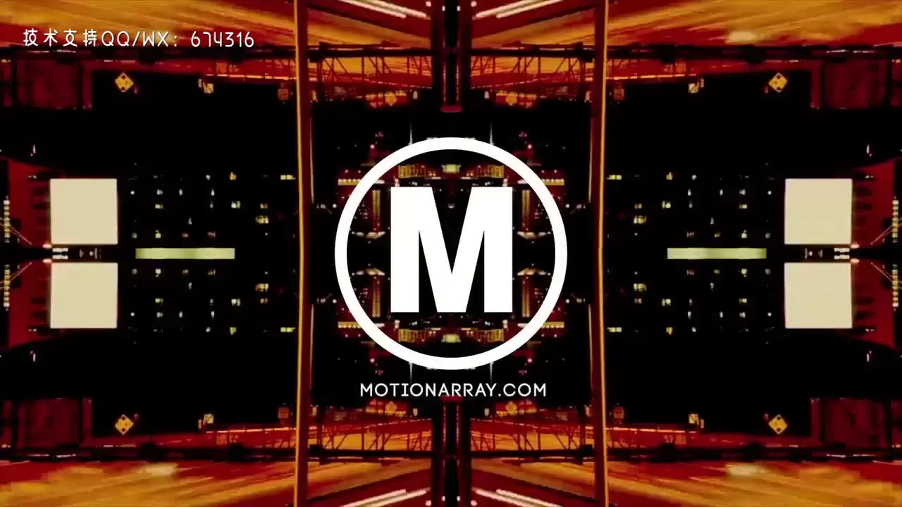 双版本标志揭示AE模板视频下载(含音频)