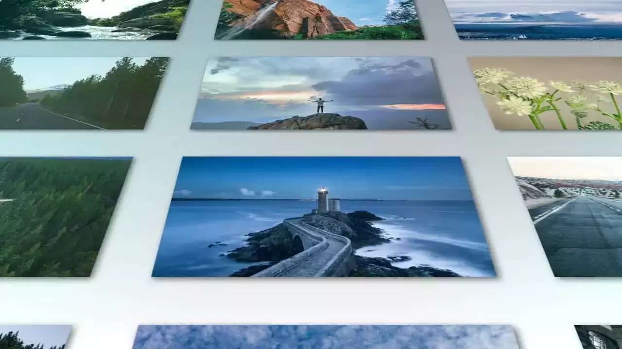 灯光照片logo标志展示AE模板视频下载(含音频)